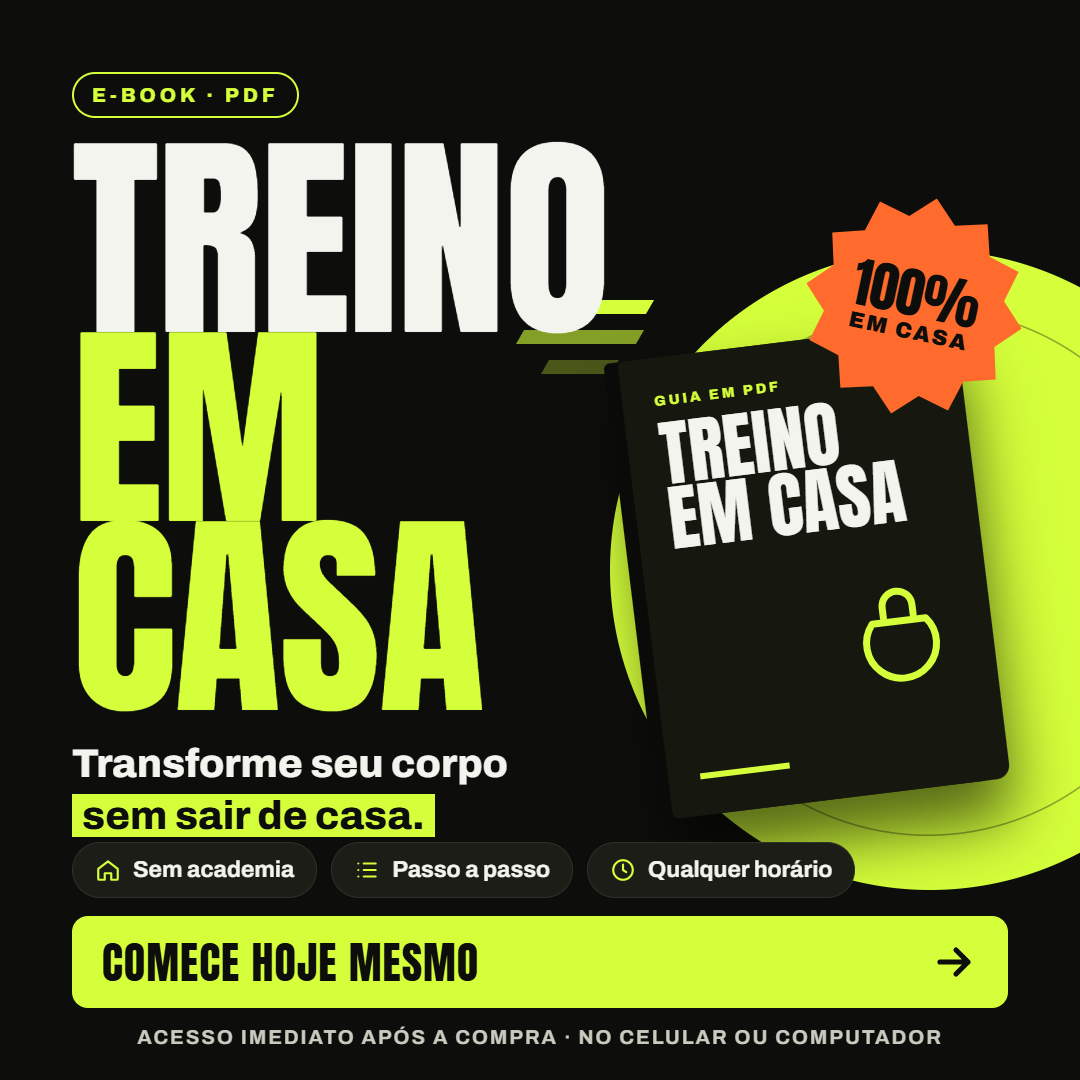 E-book Treino em Casa — guia em PDF
